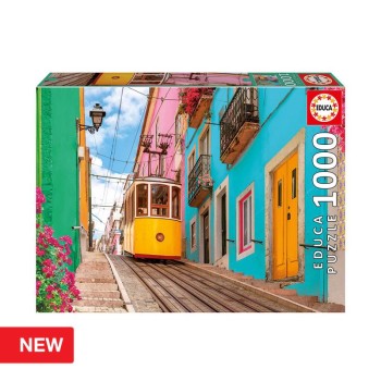 EDUCA Puzzle 1000 peças, Lisboa Colorida - 20552