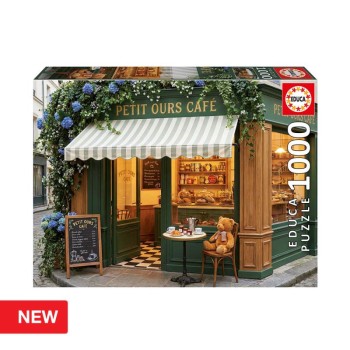 EDUCA Puzzle 1000 peças, O Café do Ursinho de Pelúcia - 20561