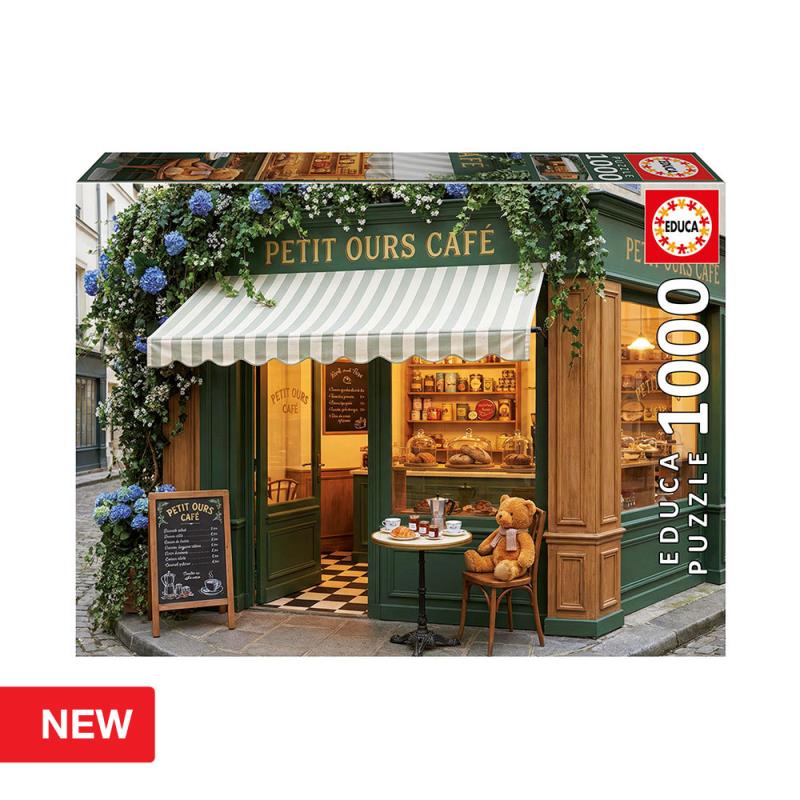 EDUCA Puzzle 1000 peças, O Café do Ursinho de Pelúcia - 20561