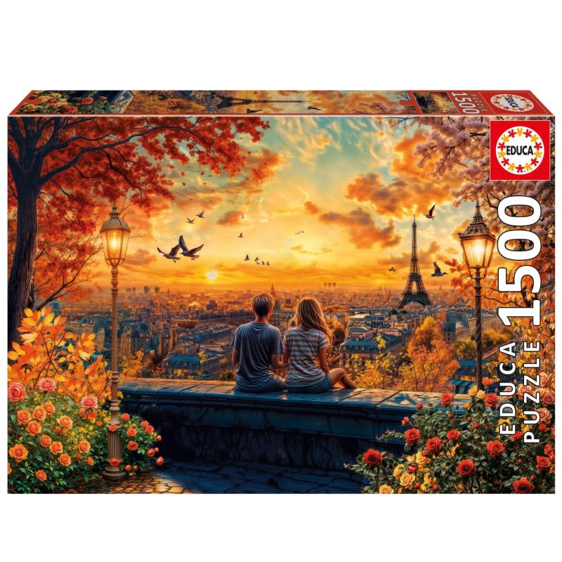 Educa Puzzle 1500 peças - 20569 - Apaixonados em Paris