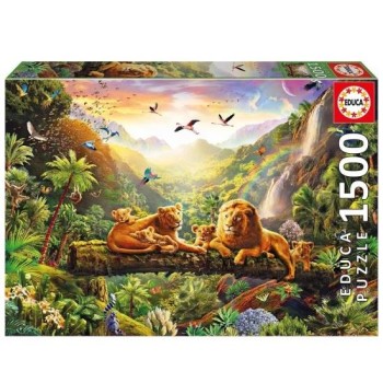 Puzzle Educa 1500 Peças, A Ponte Da Arvore Do Leão - 20571