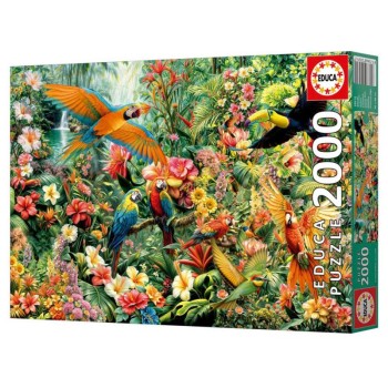 EDUCA Puzzle 2000 peças, Aves Da Amazônia - 20574