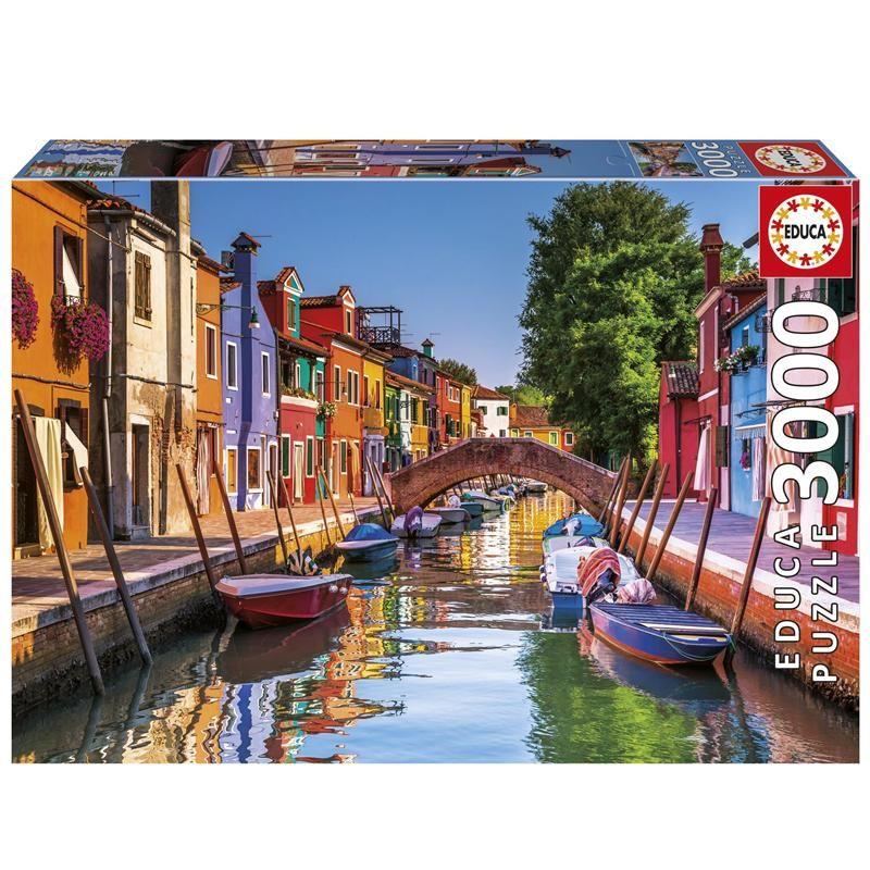 Educa Puzzle 3000 peças - 20577 - Burano