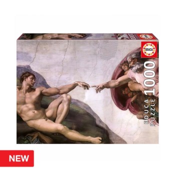 EDUCA Puzzle 1000 peças, A Criação de Adão - 20579
