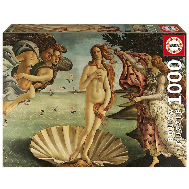 EDUCA Puzzle 1000 peças, O Nascimento de Vénus - 20580