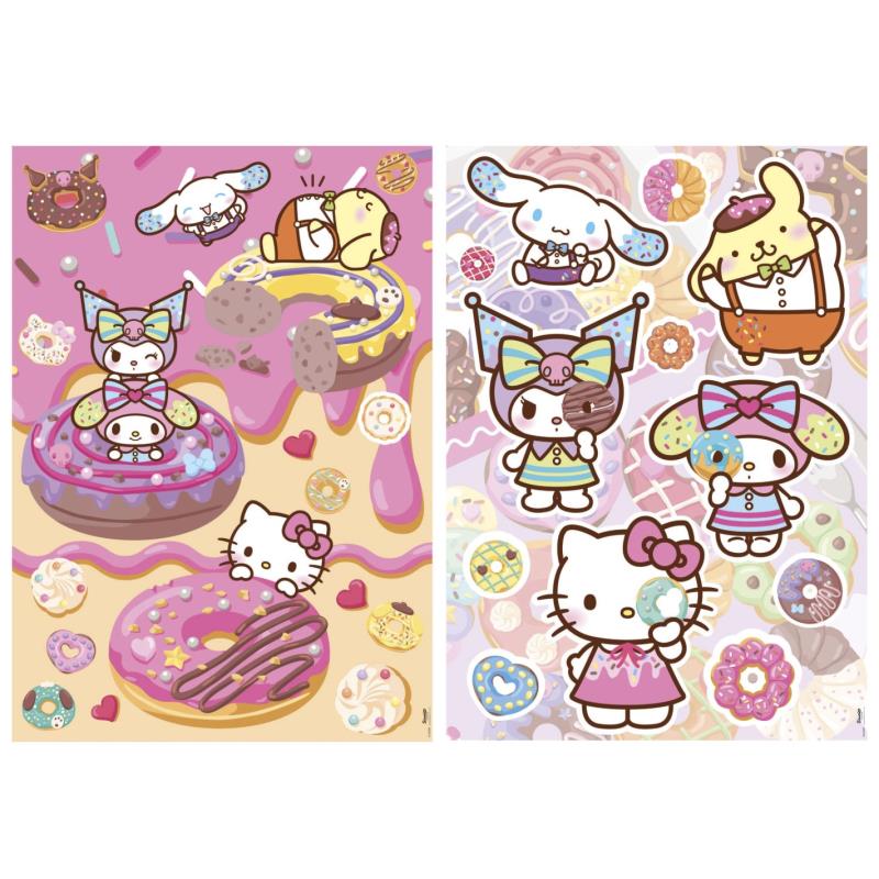 EDUCA Puzzle 2×500 Hello Kitty e Amigos Donuts - 20587