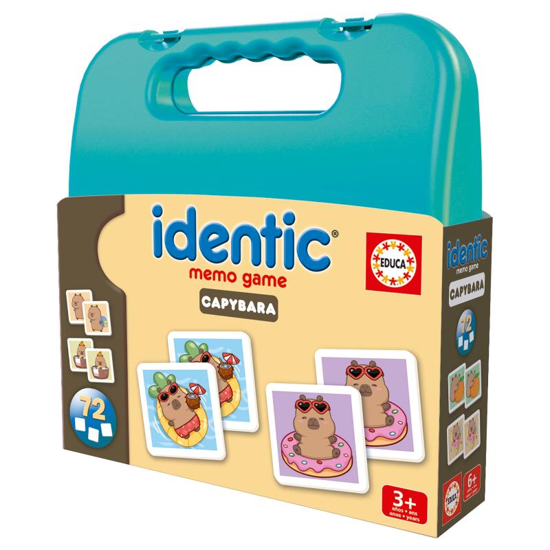 EDUCA Identic 72 cartas, Capivara - 20608