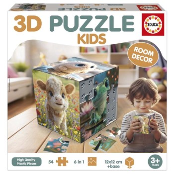 Quebra-cabeças 3D para Crianças - 20713 - Animais bebés