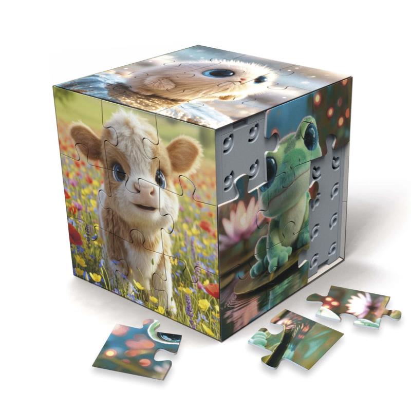 Quebra-cabeças 3D para Crianças - 20713 - Animais bebés