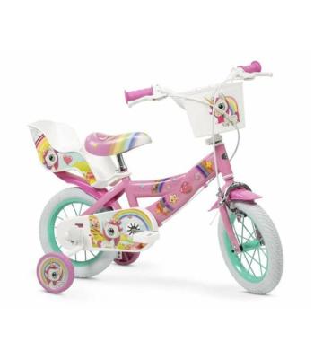 Bicicleta roda 12 Unicórnio - 12219 - TOIMSA