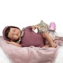 Bebé Reborn Sandra Premium de Olhos Fechados - 30254 - Nines D'Onil 