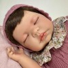Bebé Reborn Sandra Premium de Olhos Fechados - 30254 - Nines D'Onil 