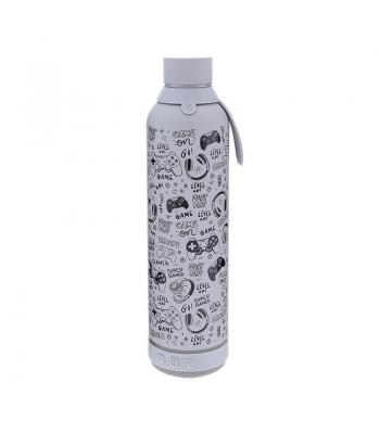 Aurea garrafa termica 600ml com coluna som - BTA60106 - games