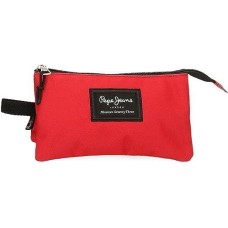 Estojo Pepe Jeans, coleção aris em vermelho - 63343A5 - Joumma