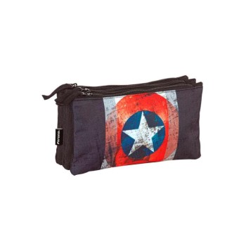 Estojo triplo Capitão América - 60789 - Perona