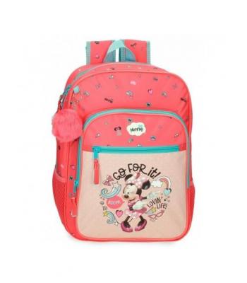 Mochila escolar Minnie - 47223D1 - Love in Life Joumma