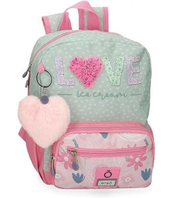 Mochila Enso Pré Escolar, coleção Love - 95622D1 - Joumma