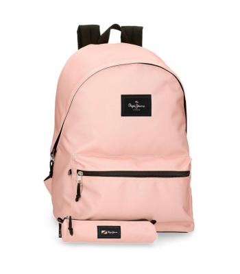 Mochila Pepe Jeans, coleção Aris em rosa - 63292C2 - Joumma
