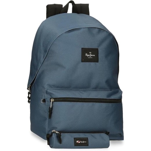 Mochila Pepe Jeans, coleção Aris em azul - 63292C1- Joumma