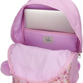 Mochila escolar adaptável Pepe Jeans, coleção Sandra - 68523D1 