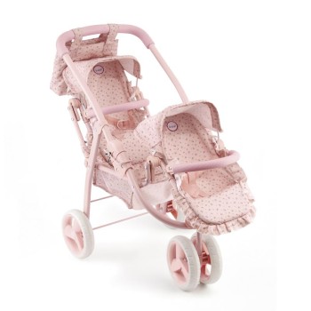 Carro de bonecas para gémeos La Nina, coleção Olivia - 1121000283 