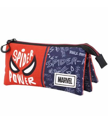 Estojo Triplo Spider-man - 02629 - Karactermania