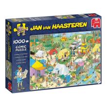 Puzzle Comic 19086 - Jan van Haasteren – Acampamento na Floresta