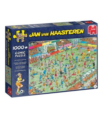 Puzzle Comic 19091 - Jan van Haasteren - Futebol Feminino