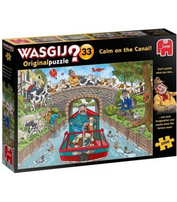 Puzzle Wasgij - 19173 - Calma no Canal - Jumbo