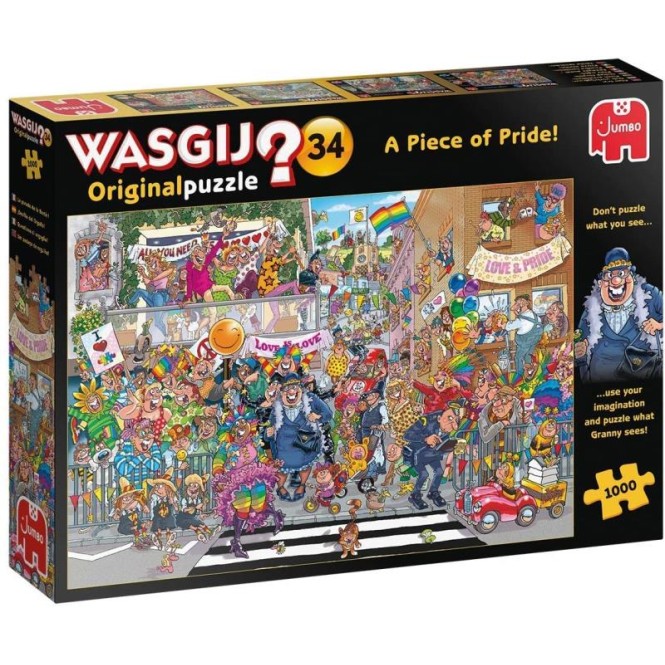 Puzzle Wasgij - 19181 - A Parada do Orgulho - Jumbo