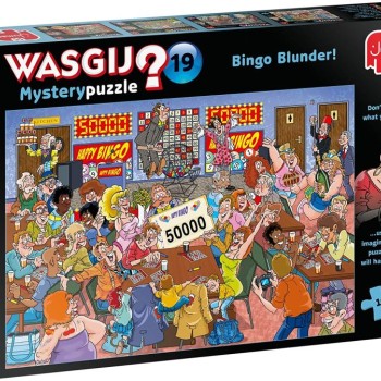 Puzzle Wasgij - 19182 - BINGO AT TIRE-LARIGOT! - Jumbo