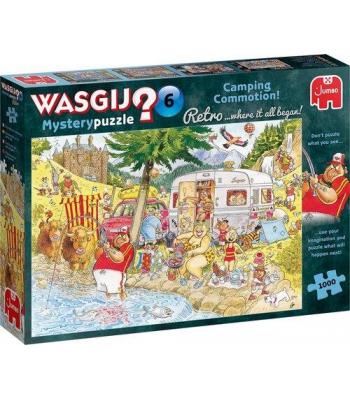 Puzzle Wasgij Retro Mystery 6 - Agitação no parque de campismo - 25016 - Jumbo
