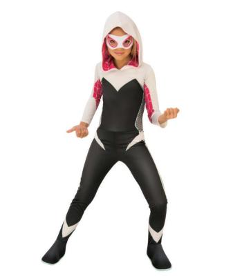 Fato Spider Gwen 5-7 anos - 641315-M Rubies