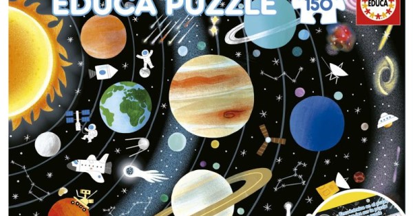 Educa Puzzle 150 peças, Sistema Solar - 19584