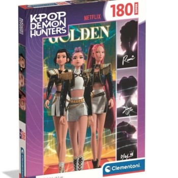 Puzzle K-pop Demon Hunters, 180 Peças - 21762 - Clementoni