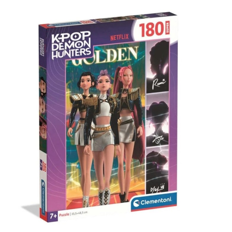 Puzzle K-pop Demon Hunters, 180 Peças - 21762 - Clementoni