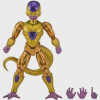 Dragon Ball, Golden Frieza de 15cm - 35993 - Bandai
