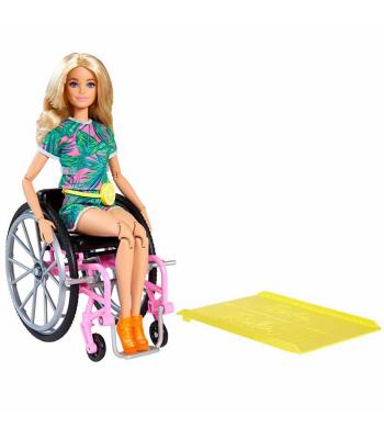 Barbie Fashionista - cadeira de rodas - GRB93 - MATTEL            