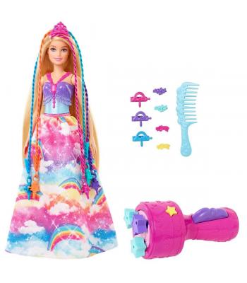 Barbie princesa, tranças mágicas - GTG00 - Mattel