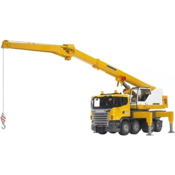  Bruder Camião Grua Liebherr Scania R-Series - 03570  