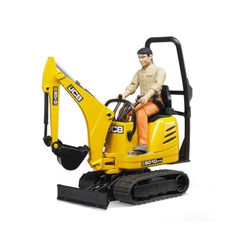 Bruder Mini Escavadora JCB com figura - 62002 
