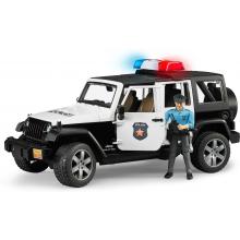 Bruder Jeep Polícia com figura - 2526