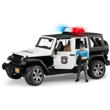 Bruder Jeep Polícia com figura - 2526 