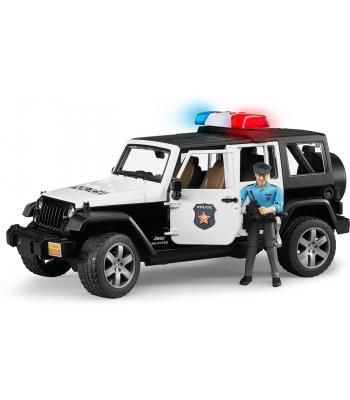 Bruder Jeep Polícia com figura - 2526 