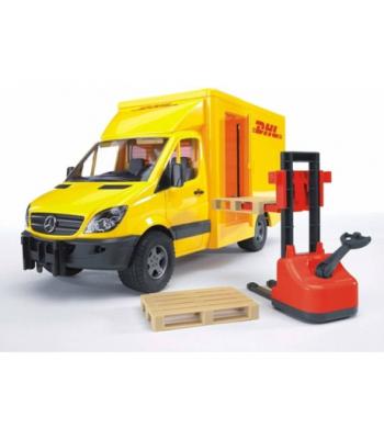 Bruder Carrinha Mercedes Benz DHL - 02534