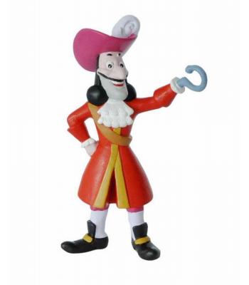 Figura Capitão Gancho 10cm PVC