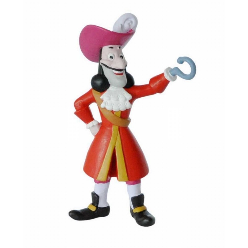 Figura Capitão Gancho 10cm PVC