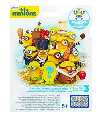 Coleção mini figuras minions série 3