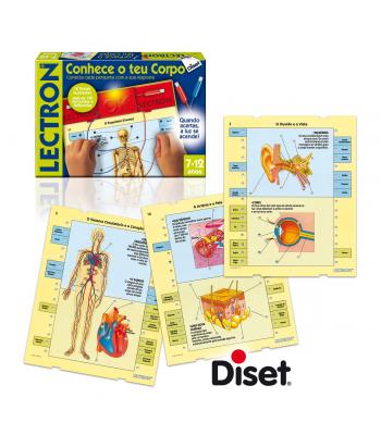 DISET - Jogo Lectron O Corpo Humano - 63842