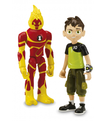 BEN 10 FIGURAS XL BEN & HEATBLAST